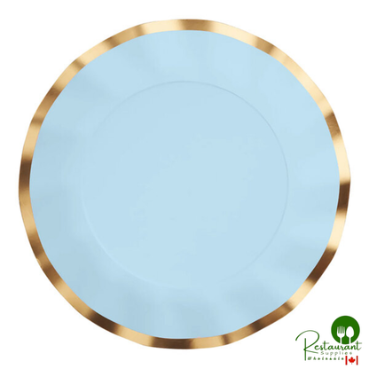 Sophistiplate 10 1/2" Everyday Blush Wavy Paper Dinner Plate - 96/Case