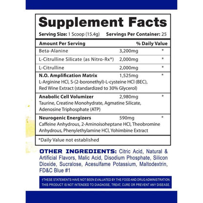 Hi-Tech Pharmaceuticals AMP3D Pre Workout 25 Servings