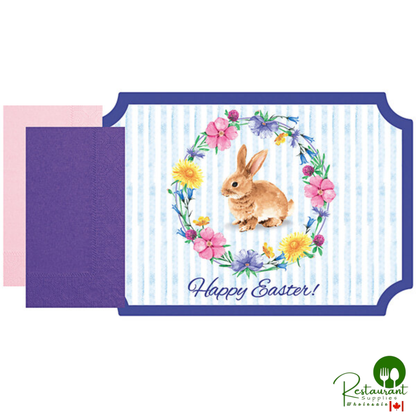 Hoffmaster 856795 10" x 14" Holiday Placemat Combo Pack - 250/Case