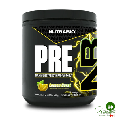 Nutrabio Pre Workout 20 Servings