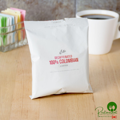 Ellis 2 oz. 100% Colombian Decaf Coffee Packet - 42/Case