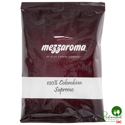 Ellis Mezzaroma Colombian Supremo Coffee Packet 2.5 oz. - 24/Case