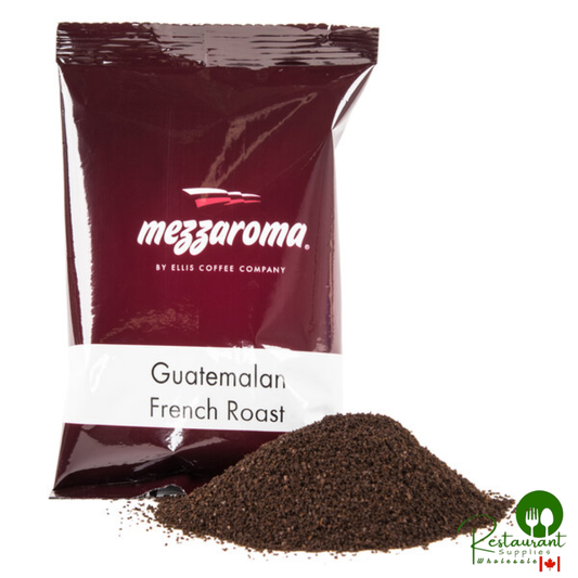 Ellis Mezzaroma 2.5 oz. Guatemalan French Roast Coffee Packet - 24/Case