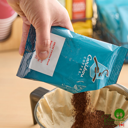 Caribou Coffee 2.5 oz. Caribou Blend Decaf Coffee Packet - 18/Case