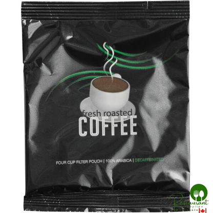 Decaf Room Service 4-Cup Coffee Filter Pack - 200/Case