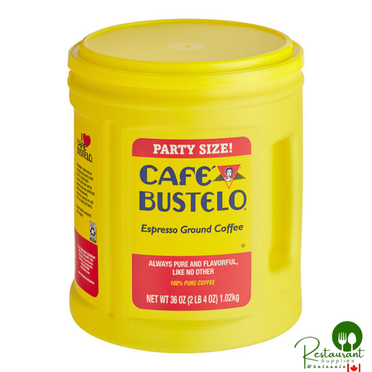 Cafe Bustelo Espresso Ground Coffee Can 36 oz.
