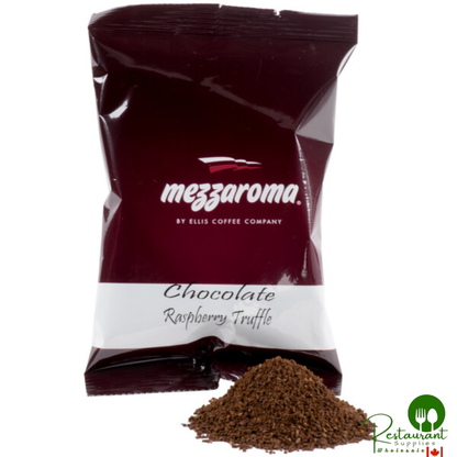 Ellis Mezzaroma 2.5 oz. Chocolate Raspberry Truffle Coffee Packet - 24/Case