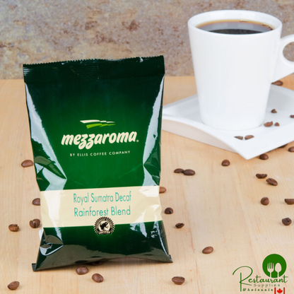 Ellis Mezzaroma 2.5 oz. Royal Sumatra Decaf Coffee Packet - 24/Case