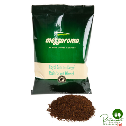 Ellis Mezzaroma 2.5 oz. Royal Sumatra Decaf Coffee Packet - 24/Case