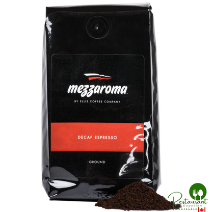 Ellis Mezzaroma Dark Decaf Ground Espresso 12 oz.