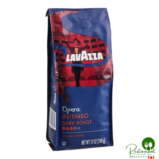 Lavazza Intenso Ground Coffee 12 oz. - 6/Case