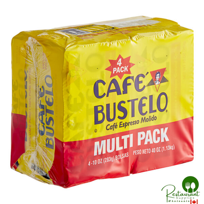 Cafe Bustelo Espresso Ground Coffee Brick 10 oz. - 24/Case