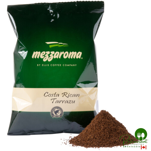 Ellis Mezzaroma 2.5 oz. Costa Rican Tarrazu Coffee Packet - 24/Case