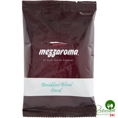 Ellis Mezzaroma Decaf Breakfast Blend Coffee Packet 2.5 oz. - 24/Case