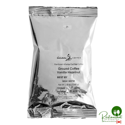 Caribou Coffee 2.5 oz. Vanilla Hazelnut Dreamstate Flavored Coffee Packet - 18/Case