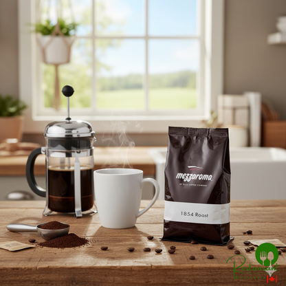 Ellis Mezzaroma 2.5 oz. 1854 Roast Coffee Packet - 24/Case