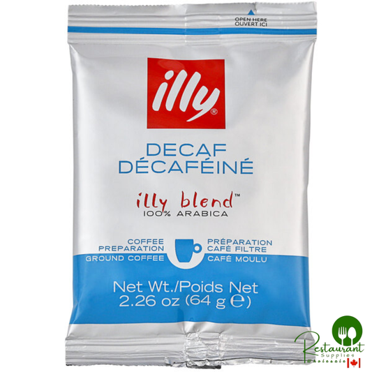 illy Decaf Classico Coffee Packet 2.26 oz. - 48/Case