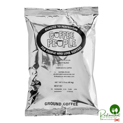 Coffee People Best Blend Coffee Packet 2.2 oz. - 50/Case