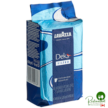 Lavazza Dek Filtro Decaf Coarse Ground Coffee 8 oz.
