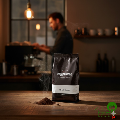 Ellis Mezzaroma Dark Regular Ground Espresso 12 oz.