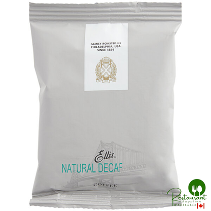 Ellis Natural Decaf Coffee Packet 2.5 oz. - 96/Case