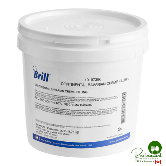 Brill Continental Bavarian Creme Filling 20 lb.