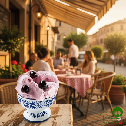 Fabbri 1.5 kg Amarena Cherry Variegate / Marbling