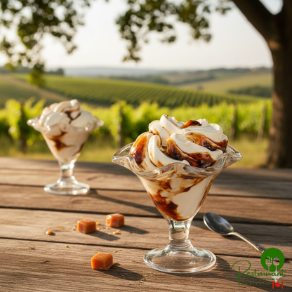 Fabbri 1.5 kg Caramelized Fig Variegate / Marbling - 3/Case