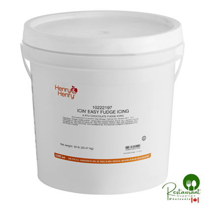 Henry & Henry Icin' Easy Fudge Icing 45 lb.