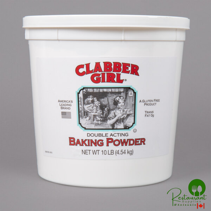 Clabber Girl 10 lb. Double-Acting Baking Powder - 4/Case