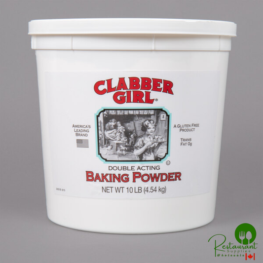 Clabber Girl 10 lb. Double-Acting Baking Powder - 4/Case