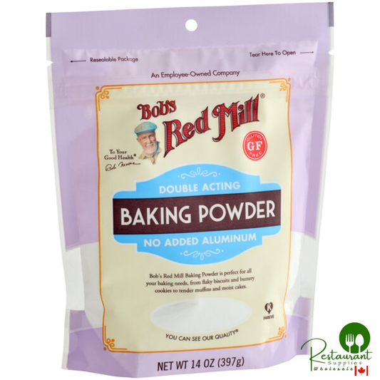 Bob's Red Mill Gluten-Free Double-Acting Baking Powder 14 oz. - 4/Case