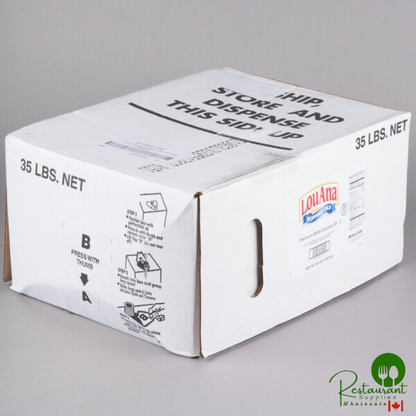 LouAna 35 lb. Bag-in-Box White Coconut Oil