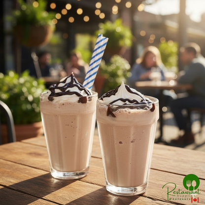 Ghirardelli Sweet Ground Chocolate and Cocoa Flavoring Sauce 64 fl. oz. - 6/Case