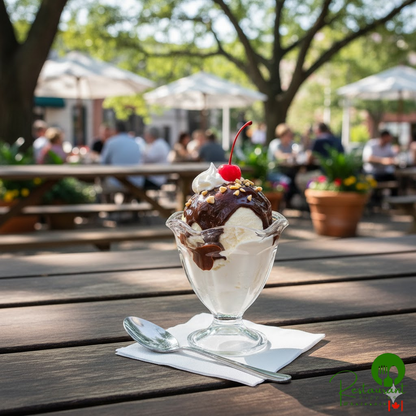 I. Rice #10 Can Hot Fudge Dessert / Sundae Topping - 6/Case