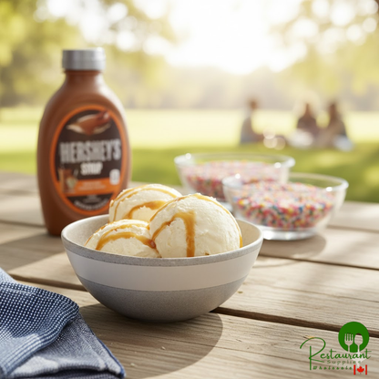 HERSHEY'S Caramel Syrup 21.09 fl. oz. (22 oz.) - 12/Case