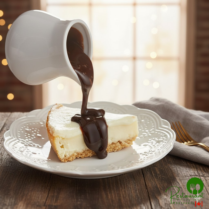 J. Hungerford Smith #10 Can Old Fashioned Chocolate Fudge Topping - 6/Case