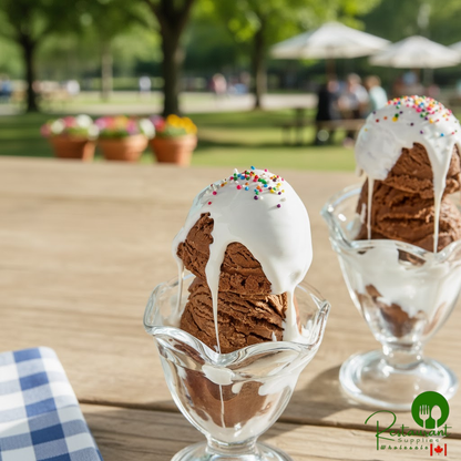 Koldkiss Marshmallow Ready-to-Use Snowball Creme Topping 10 lb. Pail - 2/Case