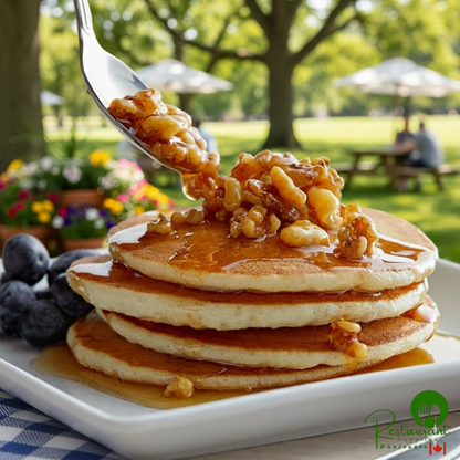 J. Hungerford Smith 115 oz. Maple Walnut Dessert Topping - 3/Case