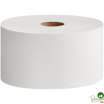 Tork Universal T10 3 1/2" x 4" 2-Ply 2000 Sheet High Capacity Toilet Paper Roll with Opticore - 12/Case
