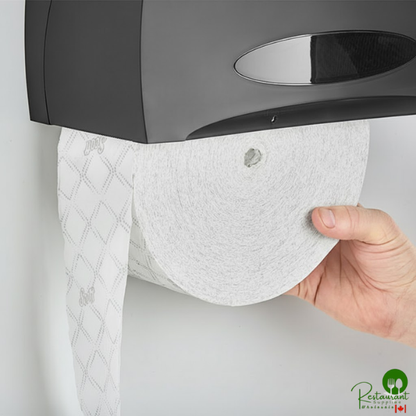 Scott® Essential Coreless 1,150' 2-Ply Jumbo Toilet Paper Roll with 9" Diameter - 12/Case