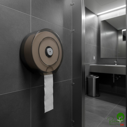 Response 12610 1-Ply Jumbo 3500' Toilet Paper Roll with 12" Diameter - 6/Case