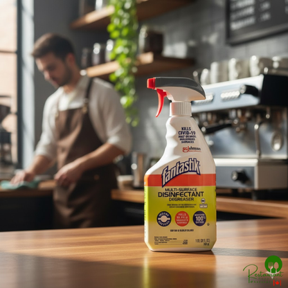 SC Johnson 311836 fantastik® 32 fl. oz. Multi-Surface Disinfectant Degreaser - 8/Case