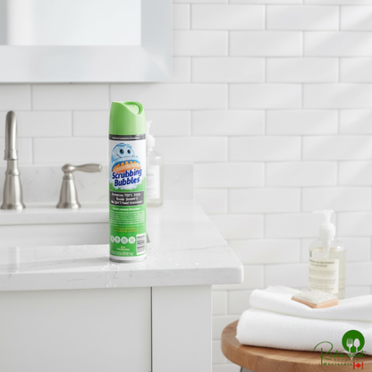 SC Johnson Scrubbing Bubbles® 313358 25 oz. Foaming Disinfectant Bathroom Cleaner - 12/Case