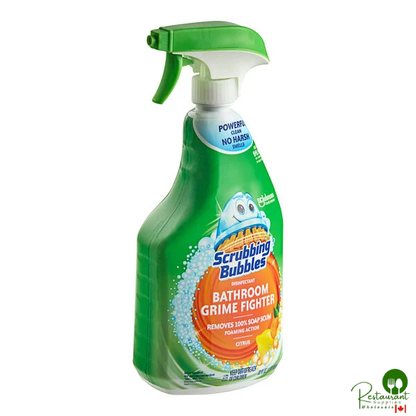 SC Johnson 315938 Scrubbing Bubbles® 32 oz. Multi-Surface Bathroom Soap Scum Cleaner / Disinfectant - 8/Case