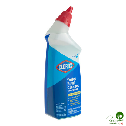 CloroxPro Clorox CLO00031CT 24 oz. Fresh Scent Toilet Bowl Cleaner with Bleach - 12/Case