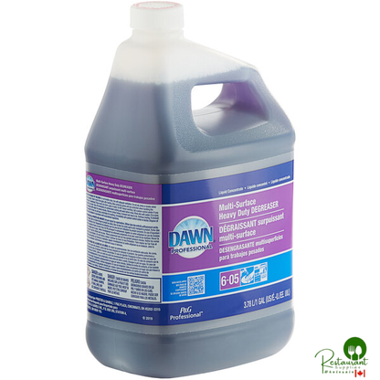 Dawn Professional 14501 1 Gallon / 128 oz. Multi-Surface Heavy-Duty Degreaser Concentrate - 4/Case