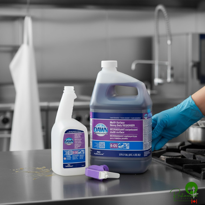 Dawn Professional 14501 1 Gallon / 128 oz. Multi-Surface Heavy-Duty Degreaser Concentrate - 4/Case