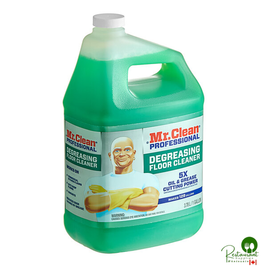 Mr. Clean Professional 19892 1 Gallon / 128 oz. Degreasing Floor Cleaner - 3/Case
