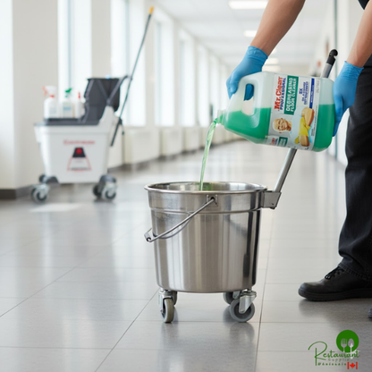 Mr. Clean Professional 19892 1 Gallon / 128 oz. Degreasing Floor Cleaner - 3/Case